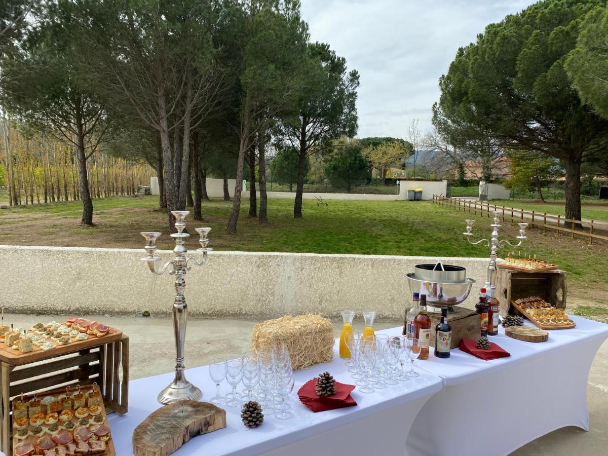 Hotel Restaurant Mas Del Gall Castelnou Dış mekan fotoğraf